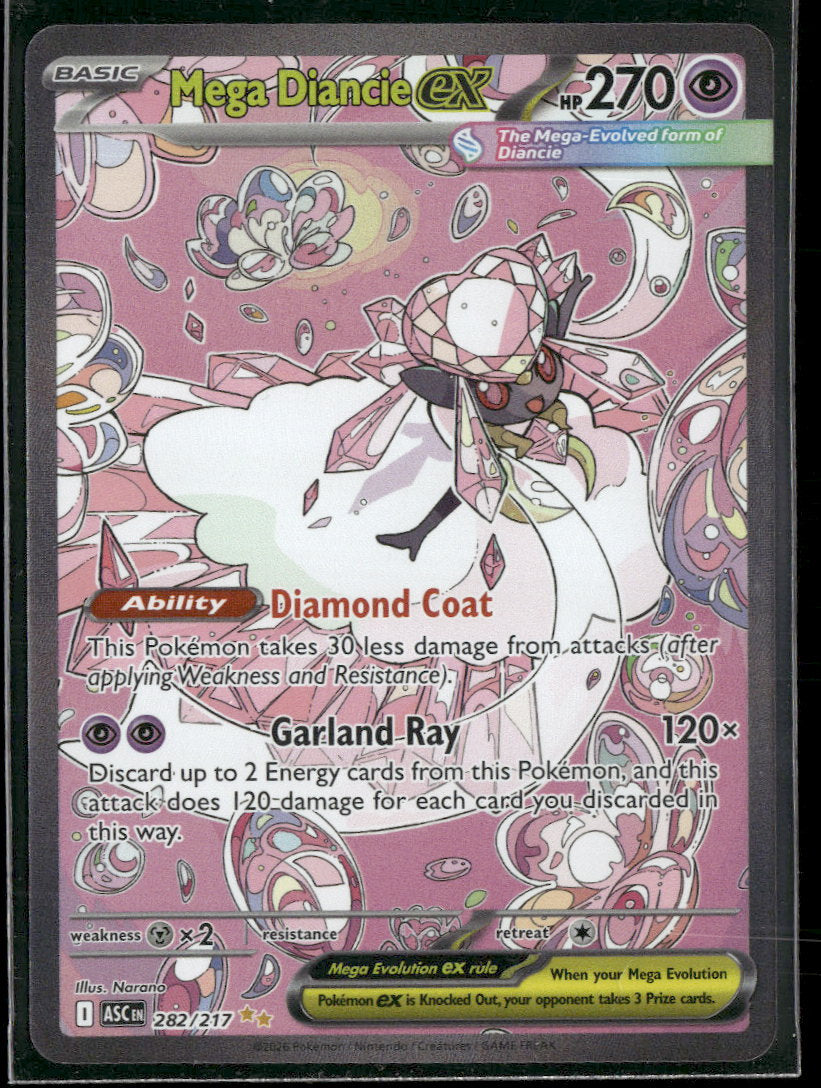 ME: Ascended Heroes Mega Diancie ex #282/217