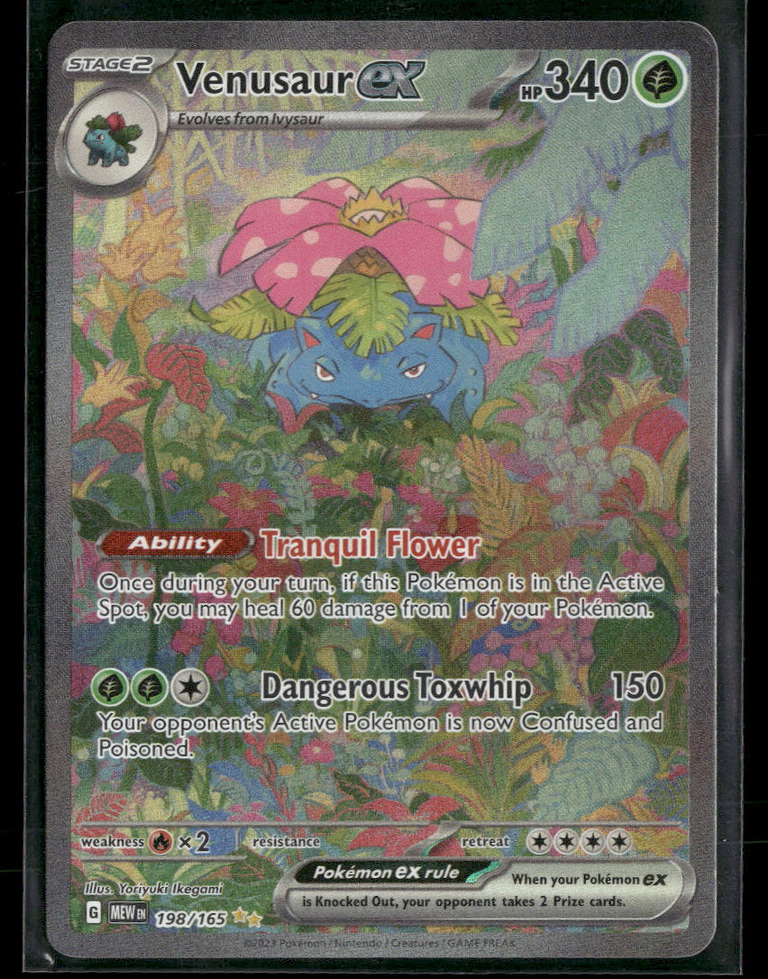 SV: Scarlet & Violet 151 Venusaur ex #198/165