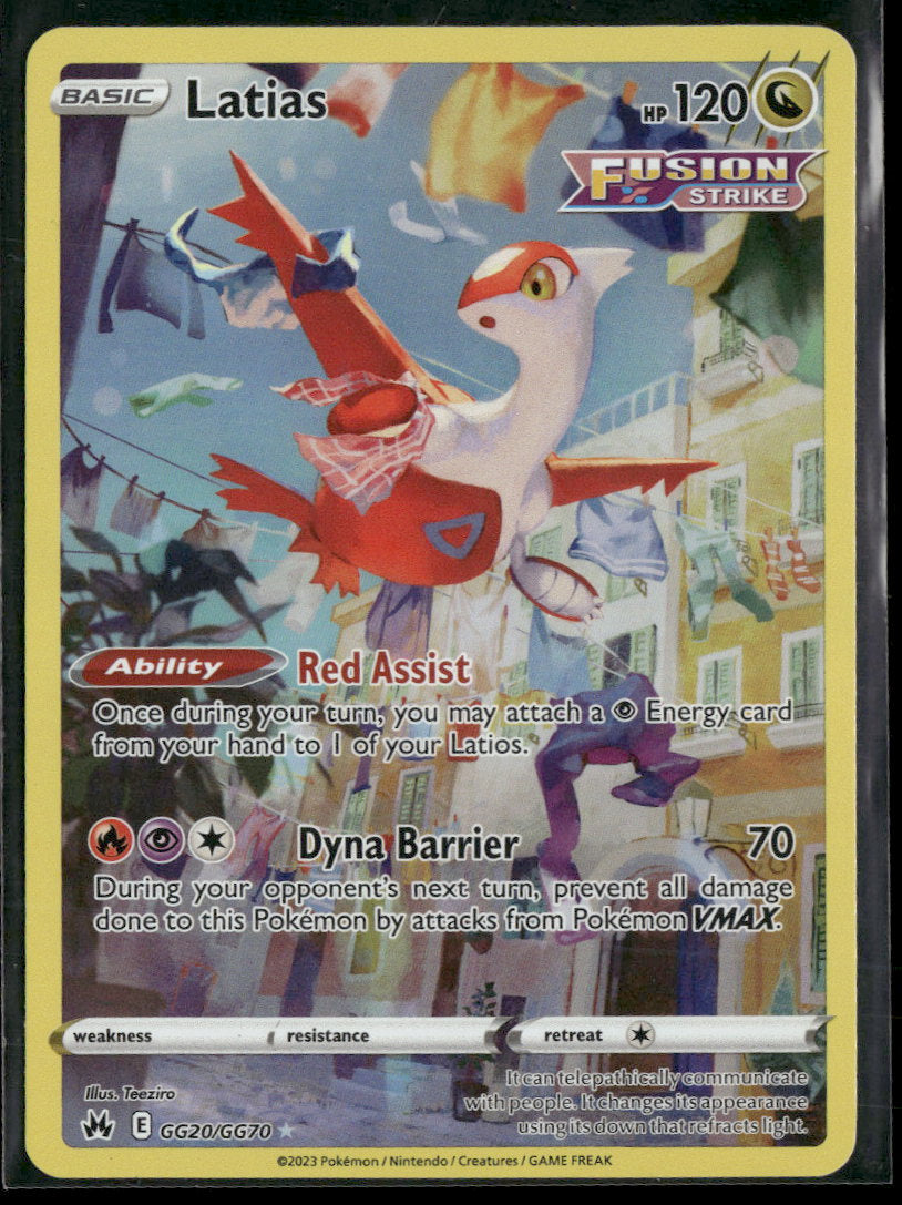 SWSH: Crown Zenith: Galarian Gallery Latias #GG20/GG70