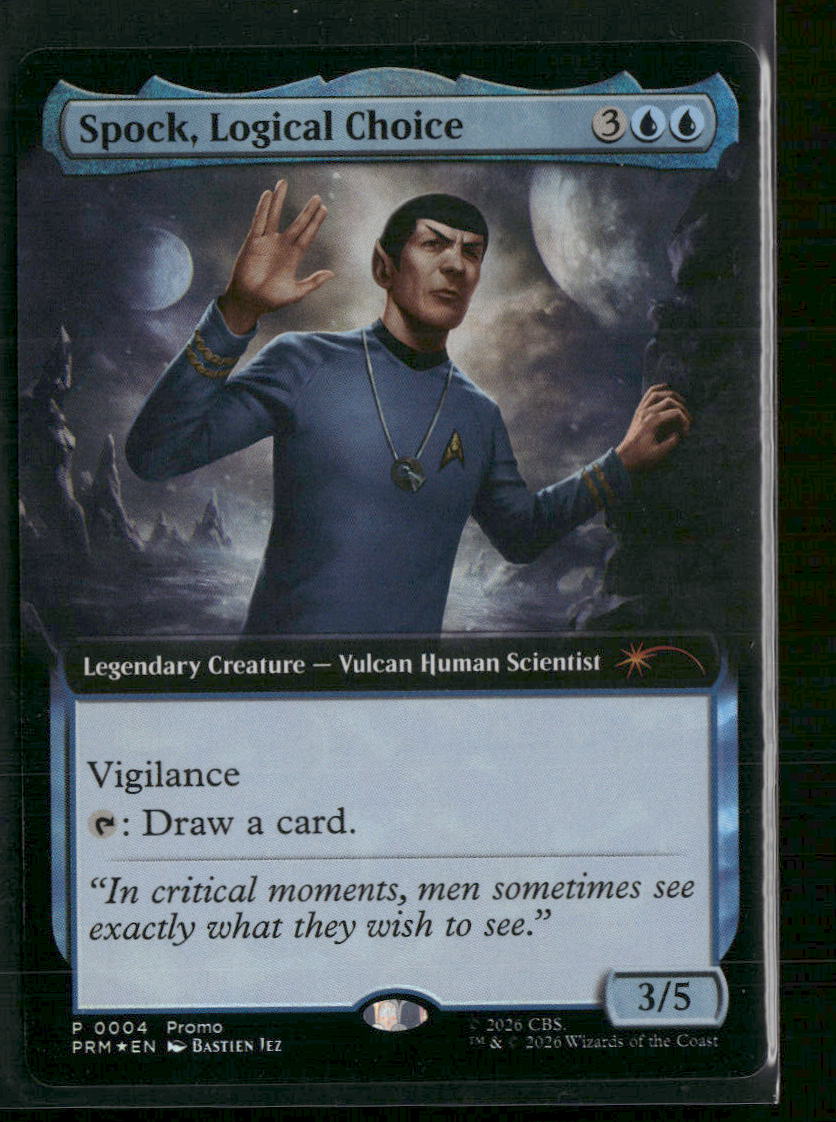 Media Promos Spock, Logical Choice (Extended Art) #4