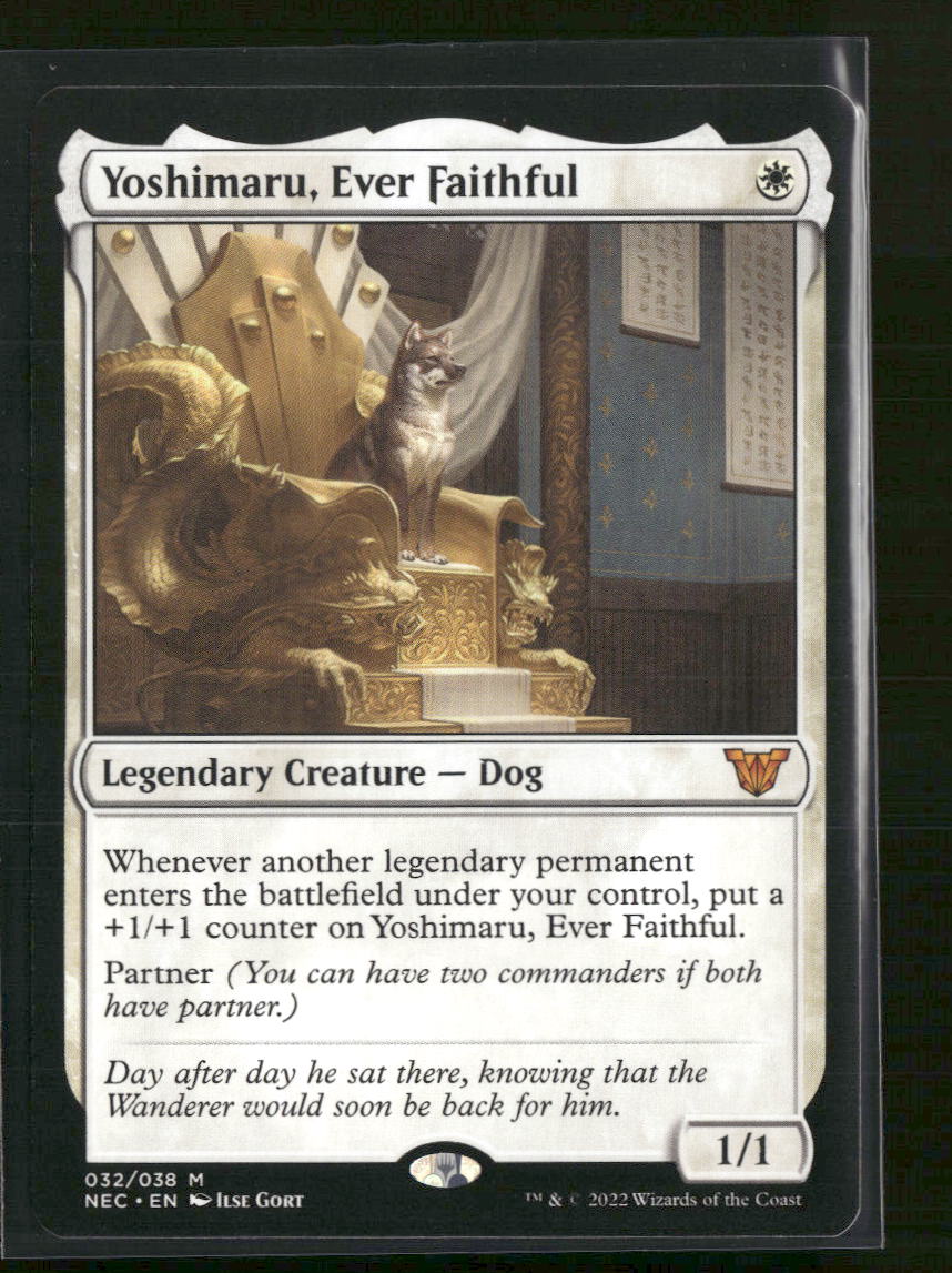 Commander: Kamigawa: Neon Dynasty Yoshimaru, Ever Faithful #32