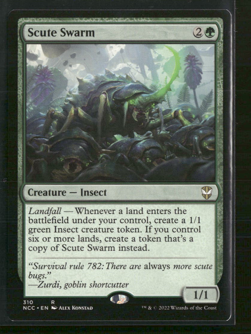 Commander: Streets of New Capenna Scute Swarm #310
