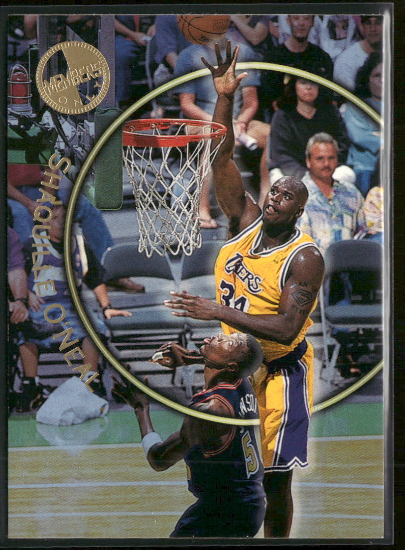 1996-97 Stadium Club Members Only 55 Shaquille O'Neal #20