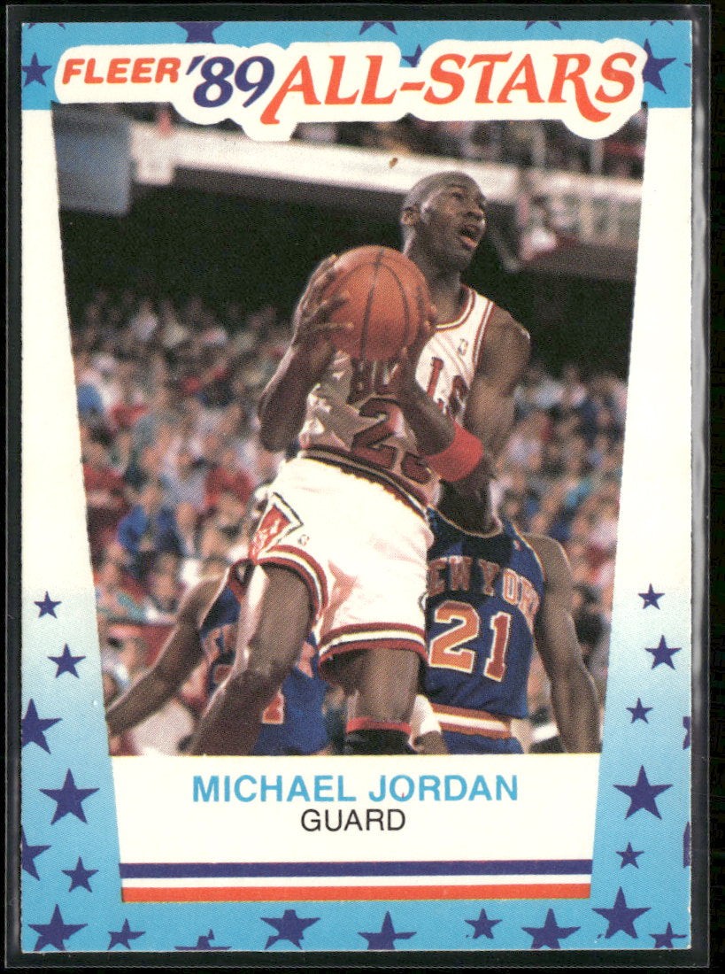 1989-90 Fleer Stickers Michael Jordan #3