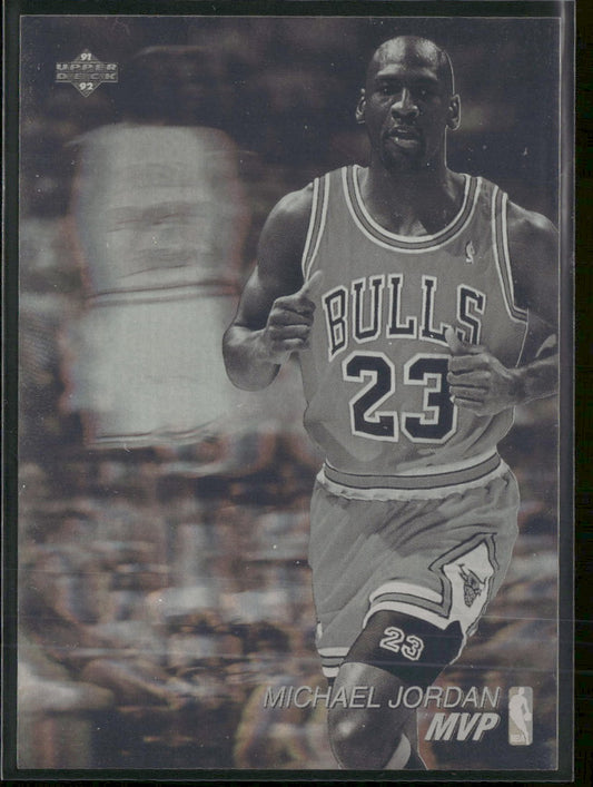1991-92 Upper Deck Award Winner Holograms Michael Jordan #AW4