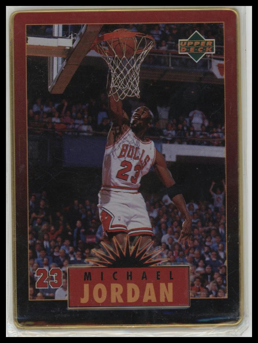 1996 Upper Deck Michael Jordan Metal Michael Jordan #3