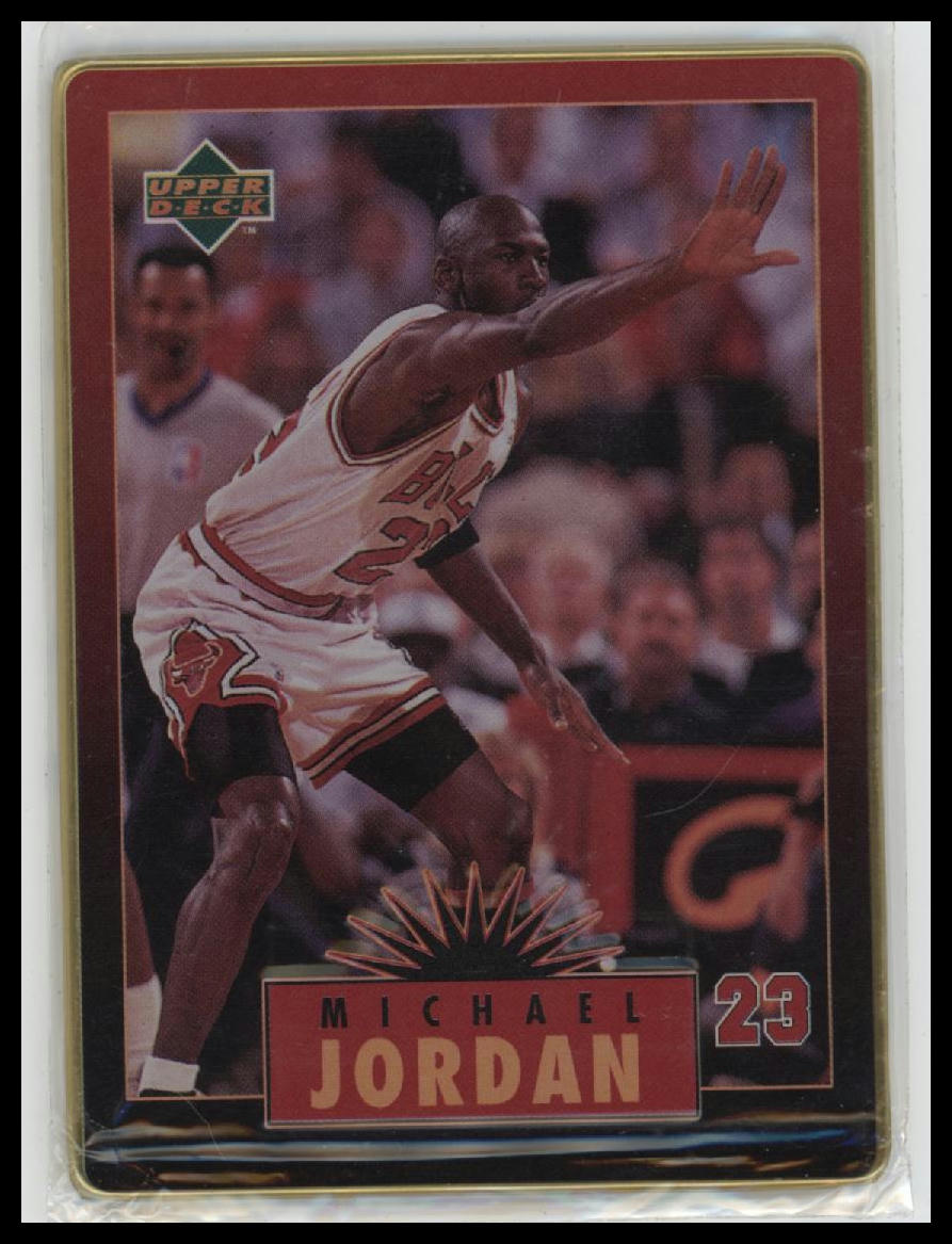 1996 Upper Deck Michael Jordan Metal Michael Jordan #4
