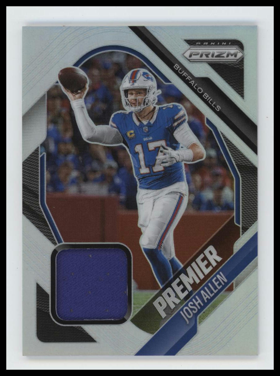 2025 Panini Prizm Premier Jerseys Josh Allen #PJY-JAN
