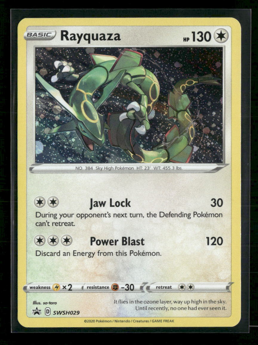 SWSH: Sword & Shield Promo Cards Rayquaza #SWSH029