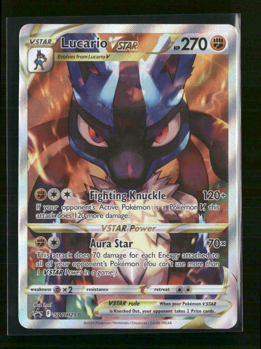 SWSH: Sword & Shield Promo Cards Lucario VSTAR #SWSH291