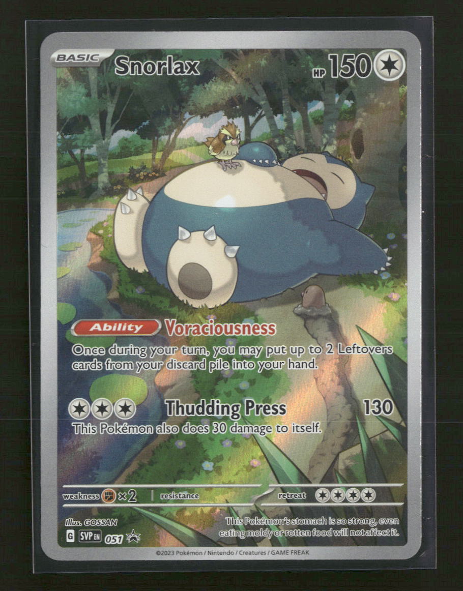 SV: Scarlet & Violet Promo Cards Snorlax #051