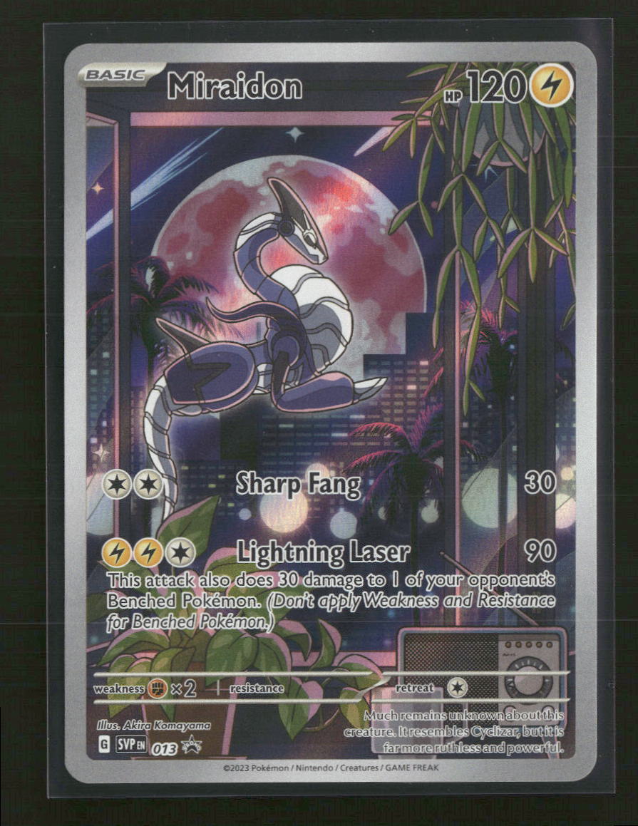 SV: Scarlet & Violet Promo Cards Miraidon #013