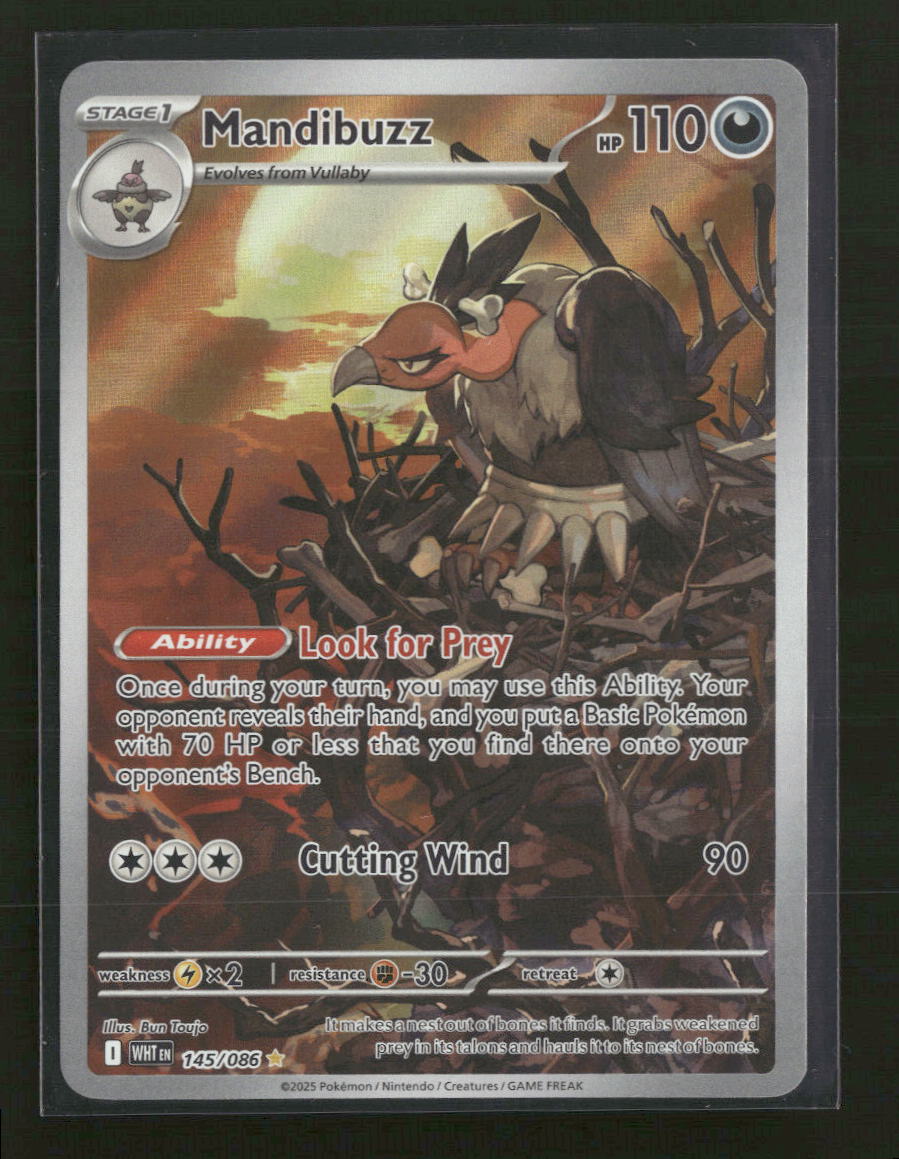 SV: White Flare Mandibuzz #145/086