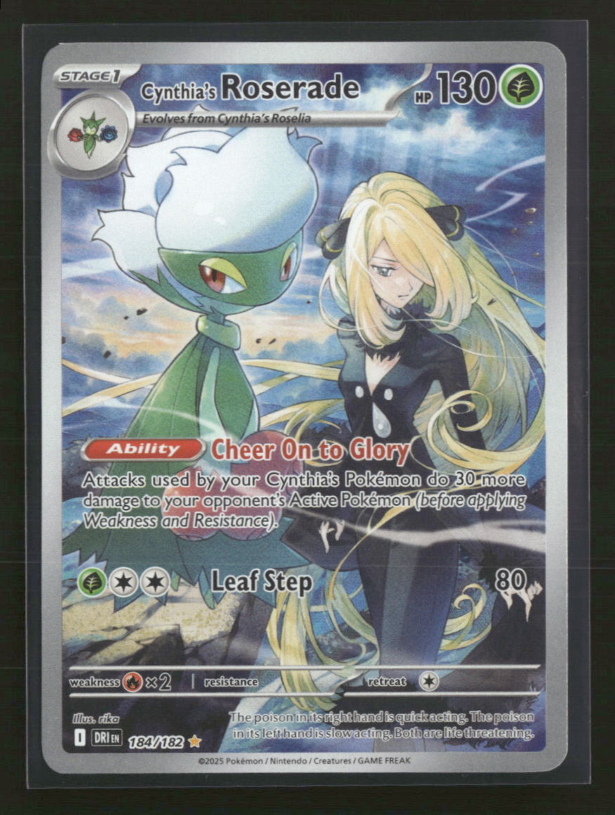 SV10: Destined Rivals Cynthia's Roserade #184/182