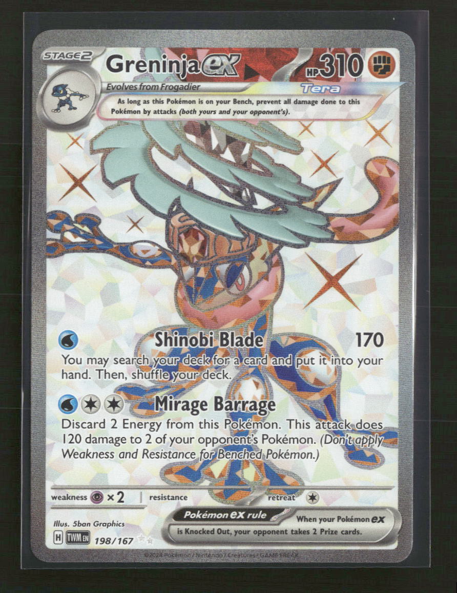 SV06: Twilight Masquerade Greninja ex #198/167