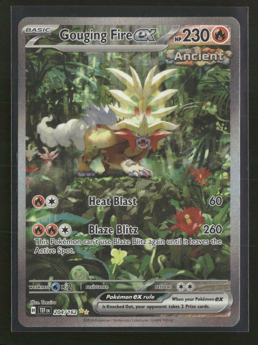 SV05: Temporal Forces Gouging Fire ex #204/162