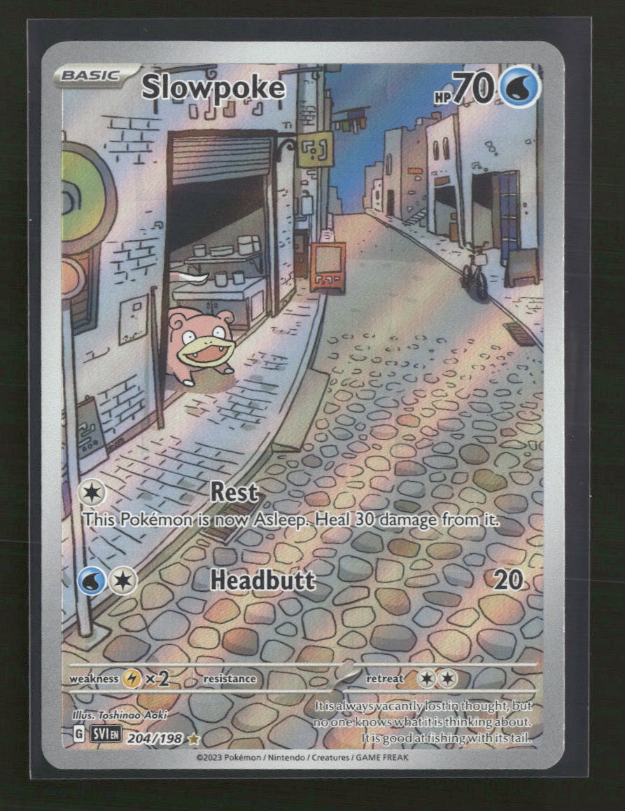 SV01: Scarlet & Violet Base Set Slowpoke #204/198