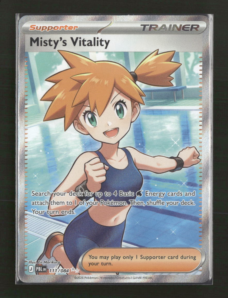 ME05: Pitch Black Misty's Vitality #111/084