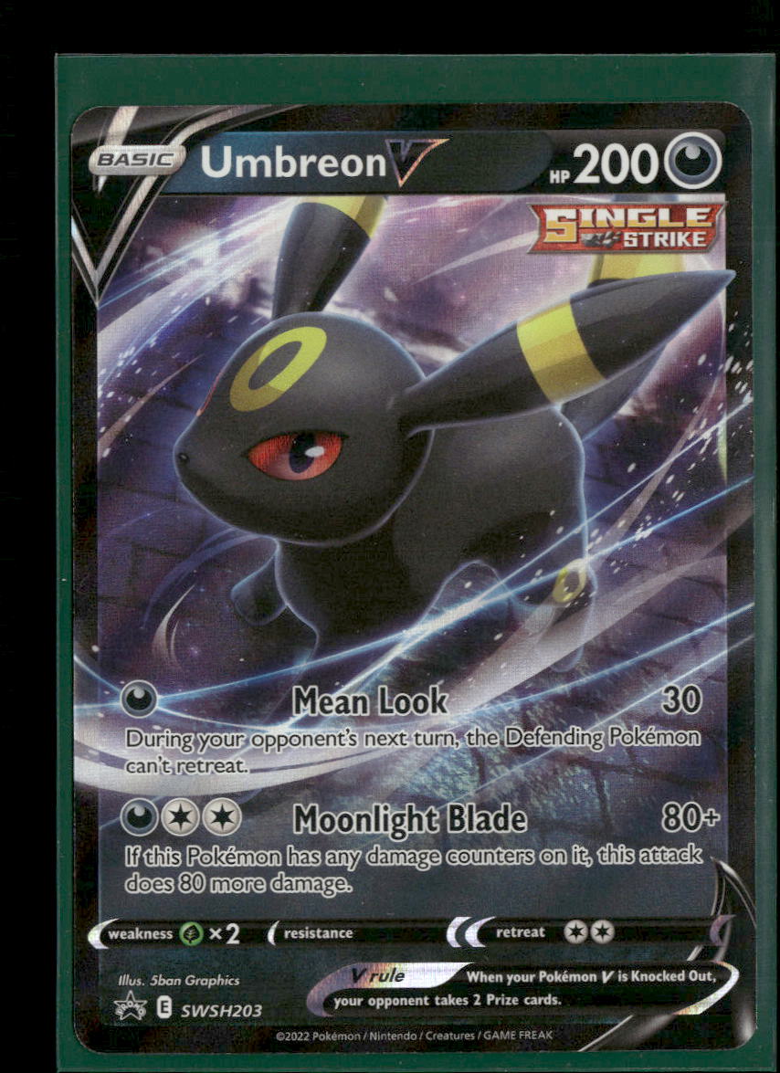 SWSH: Sword & Shield Promo Cards Umbreon V #SWSH203