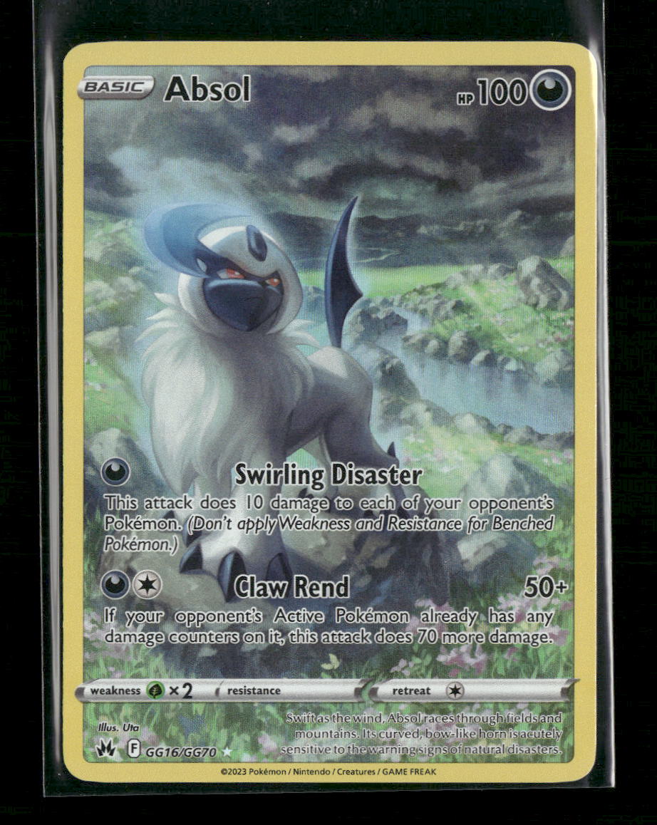SWSH: Crown Zenith: Galarian Gallery Absol #GG16/GG70