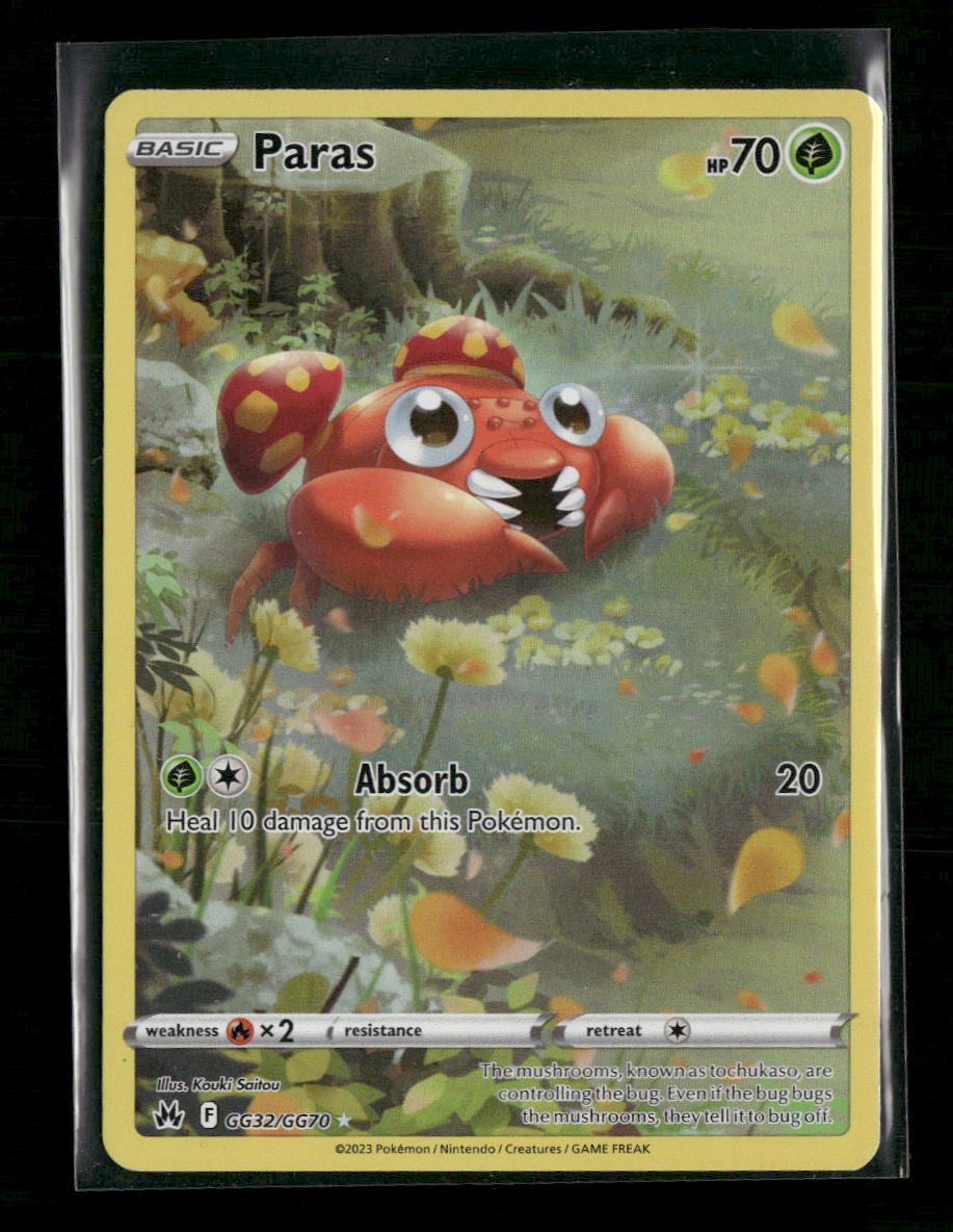 SWSH: Crown Zenith: Galarian Gallery Paras #GG32/GG70