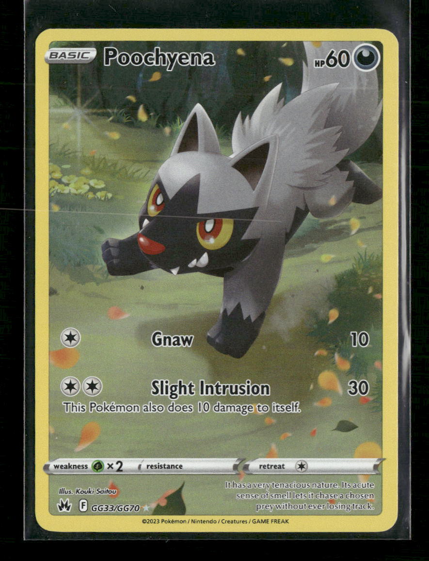 SWSH: Crown Zenith: Galarian Gallery Poochyena #GG33/GG70