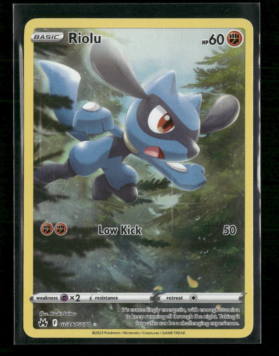 SWSH: Crown Zenith: Galarian Gallery Riolu #GG26/GG70