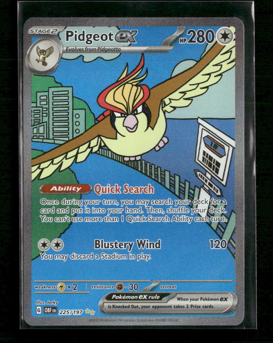 SV03: Obsidian Flames Pidgeot ex #225/197