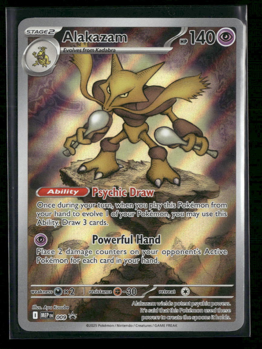 ME: Mega Evolution Promo Alakazam #009