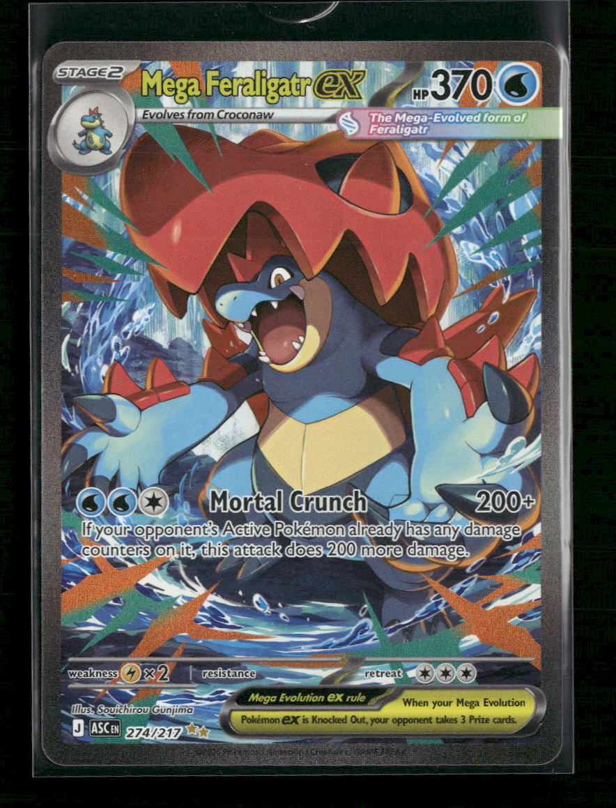 ME: Ascended Heroes Mega Feraligatr ex #274/217