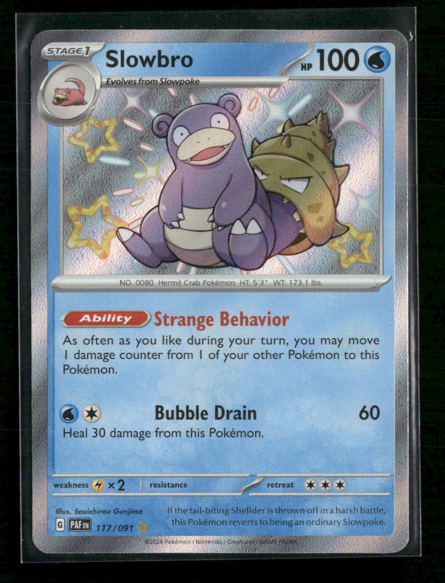 SV: Paldean Fates Slowbro #117/091