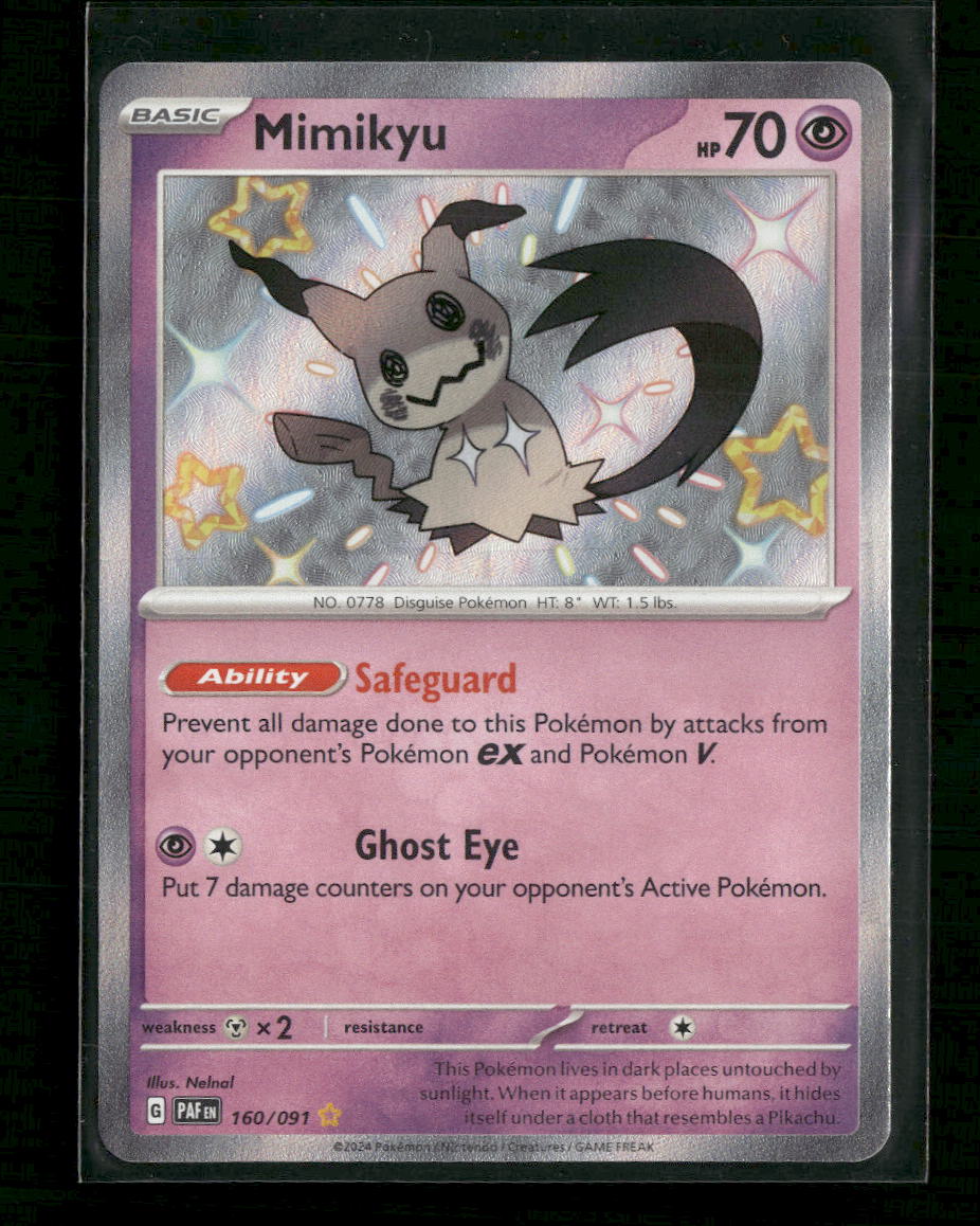 SV: Paldean Fates Mimikyu -160/091 #160/091