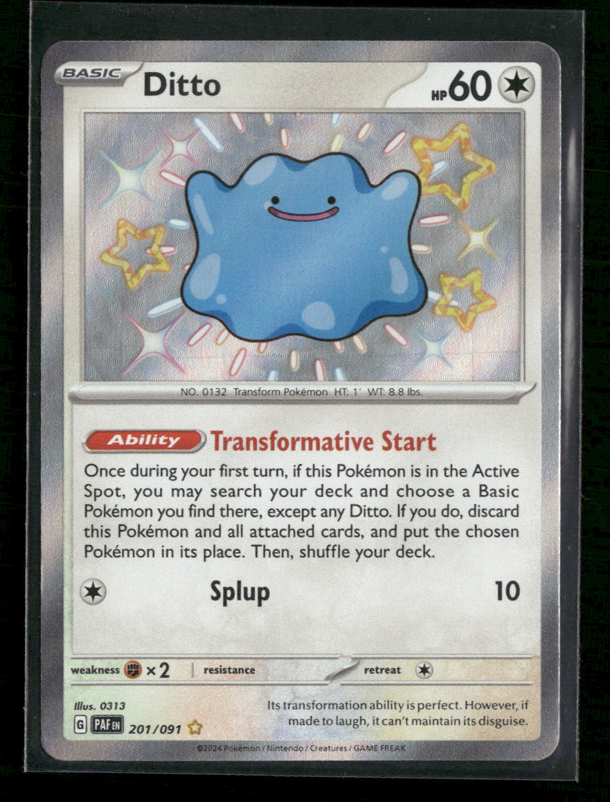 SV: Paldean Fates Ditto #201/091