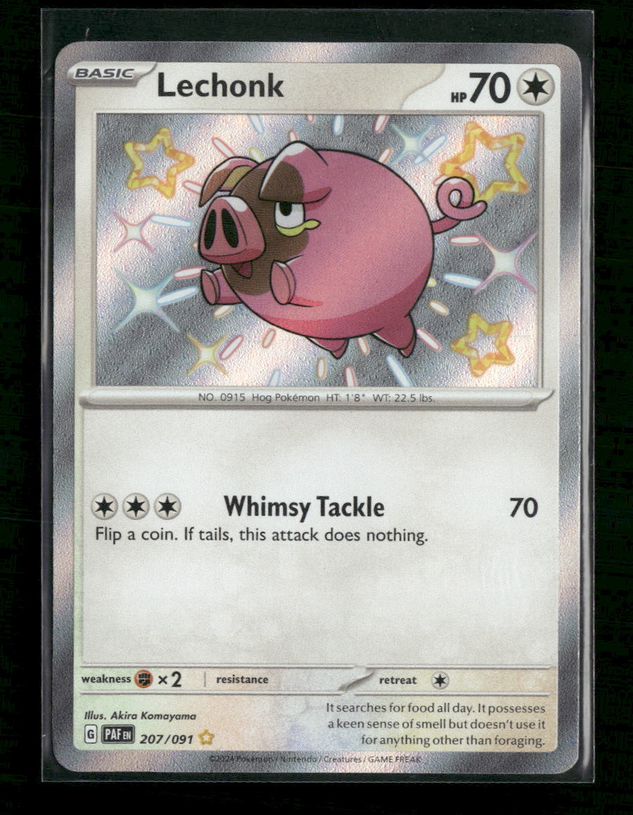 SV: Paldean Fates Lechonk #207/091