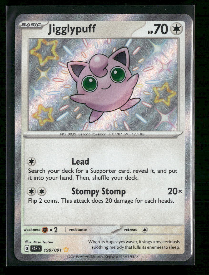 SV: Paldean Fates Jigglypuff #198/091