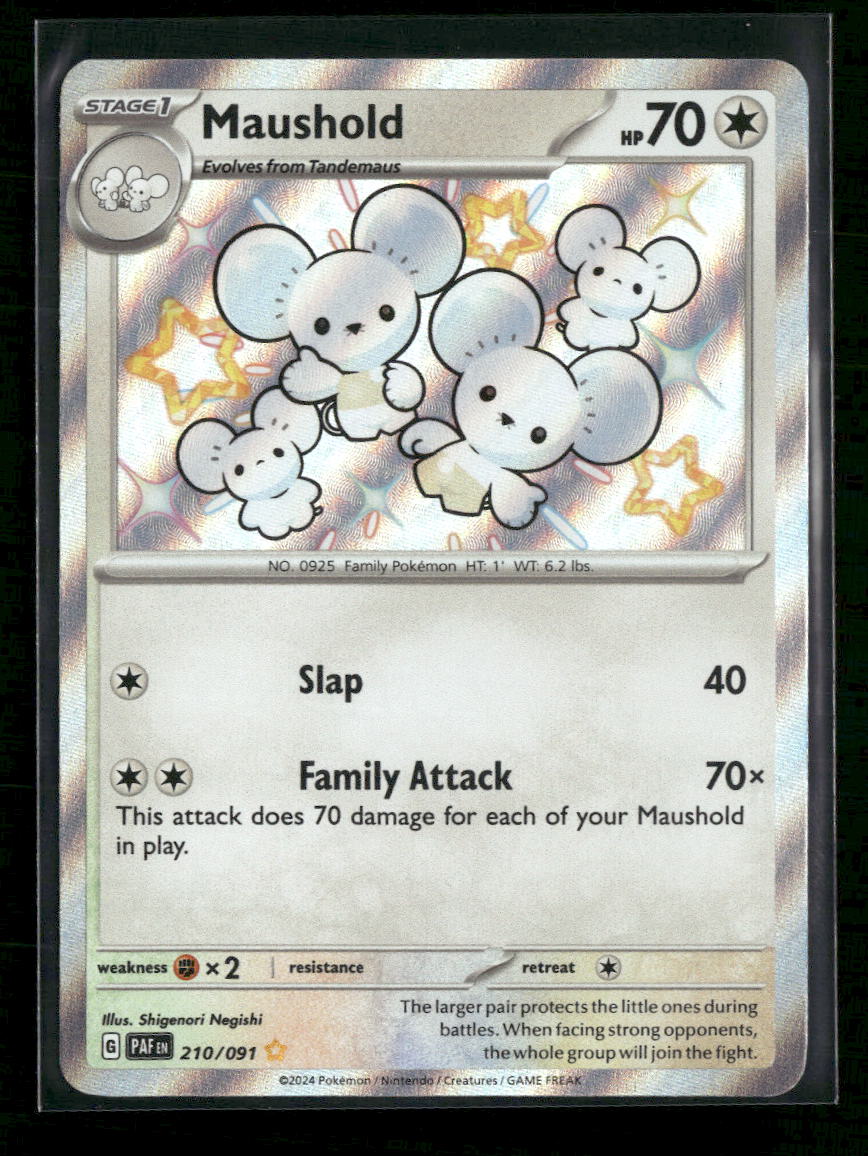 SV: Paldean Fates Maushold #210/091
