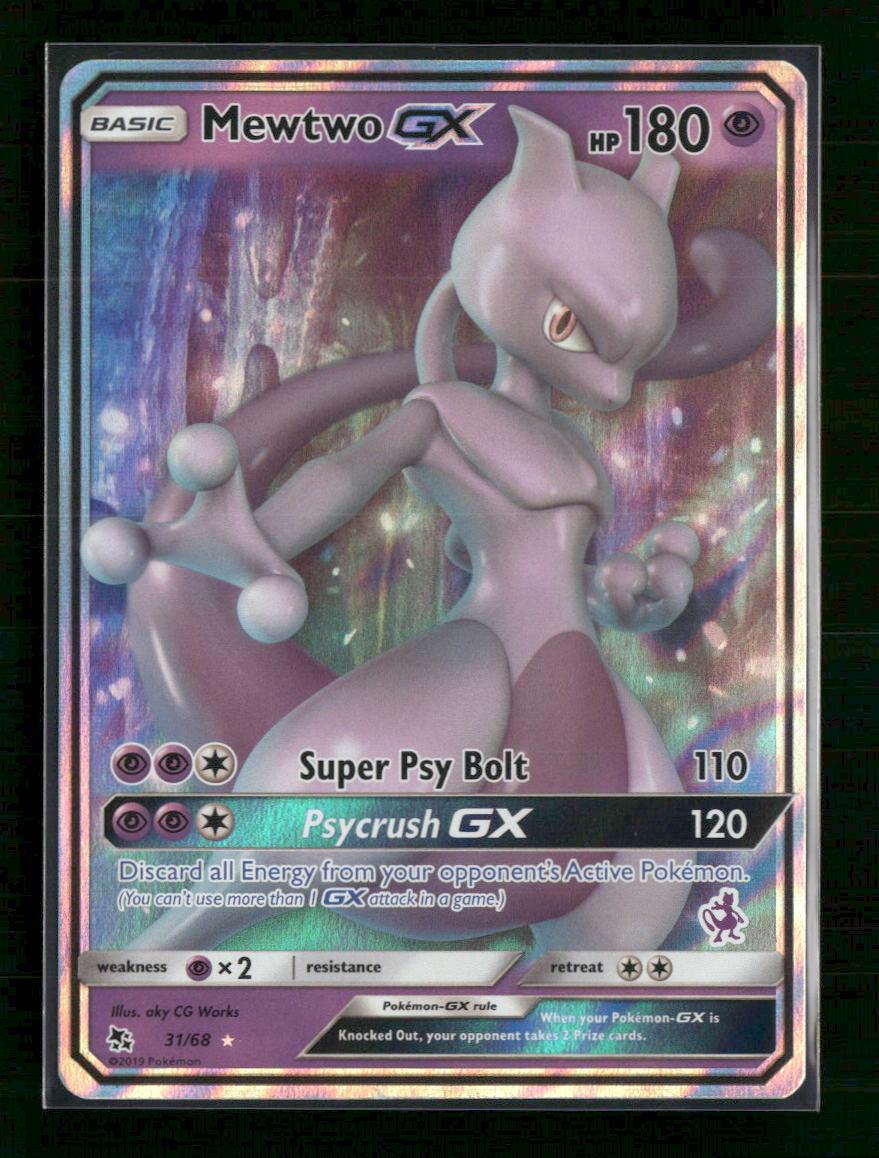 Hidden Fates Mewtwo GX #31/68