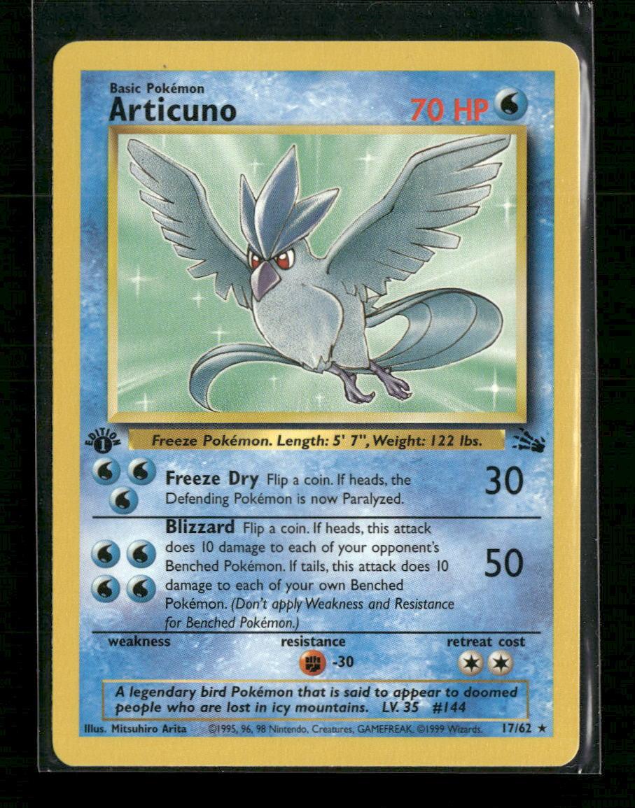 Fossil Articuno (17) #17/62