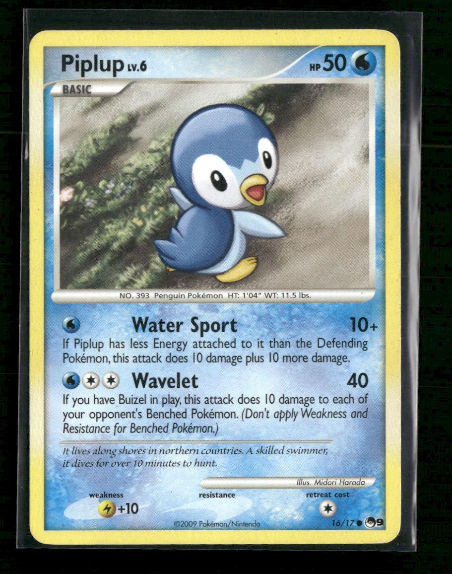 POP Series 9 Piplup #016/017