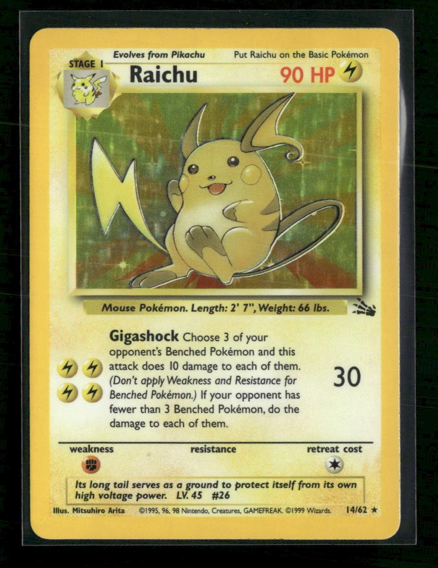 Fossil Raichu (14) #14/62