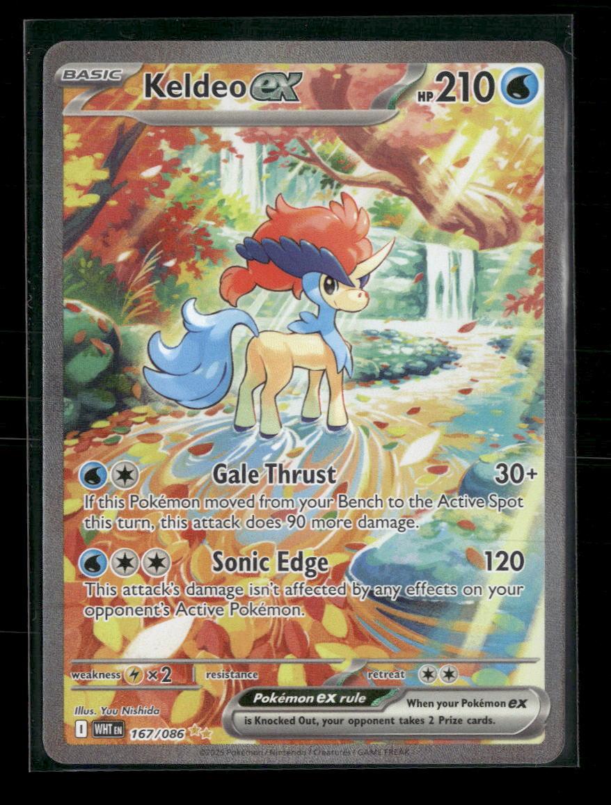 SV: White Flare Keldeo ex #167/086