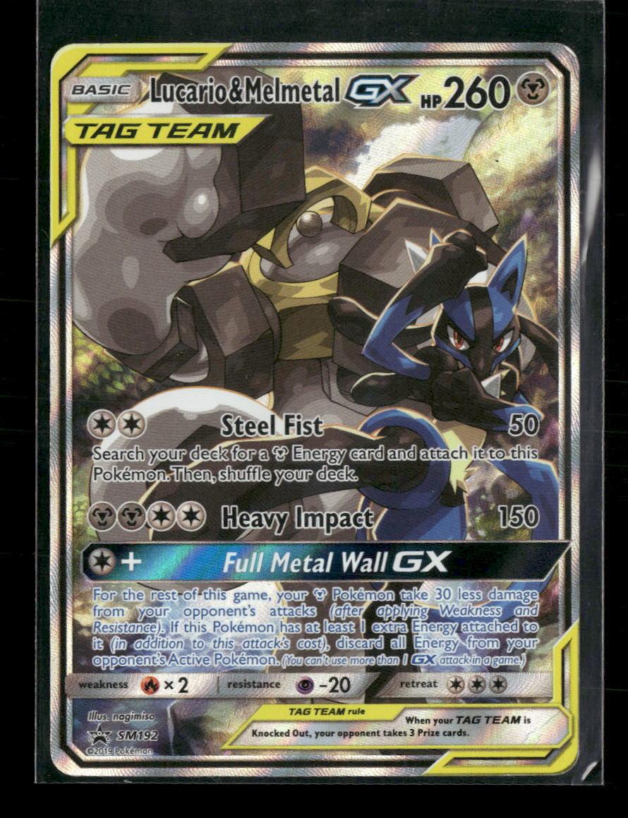 SM Promos Lucario & Melmetal GX #SM192