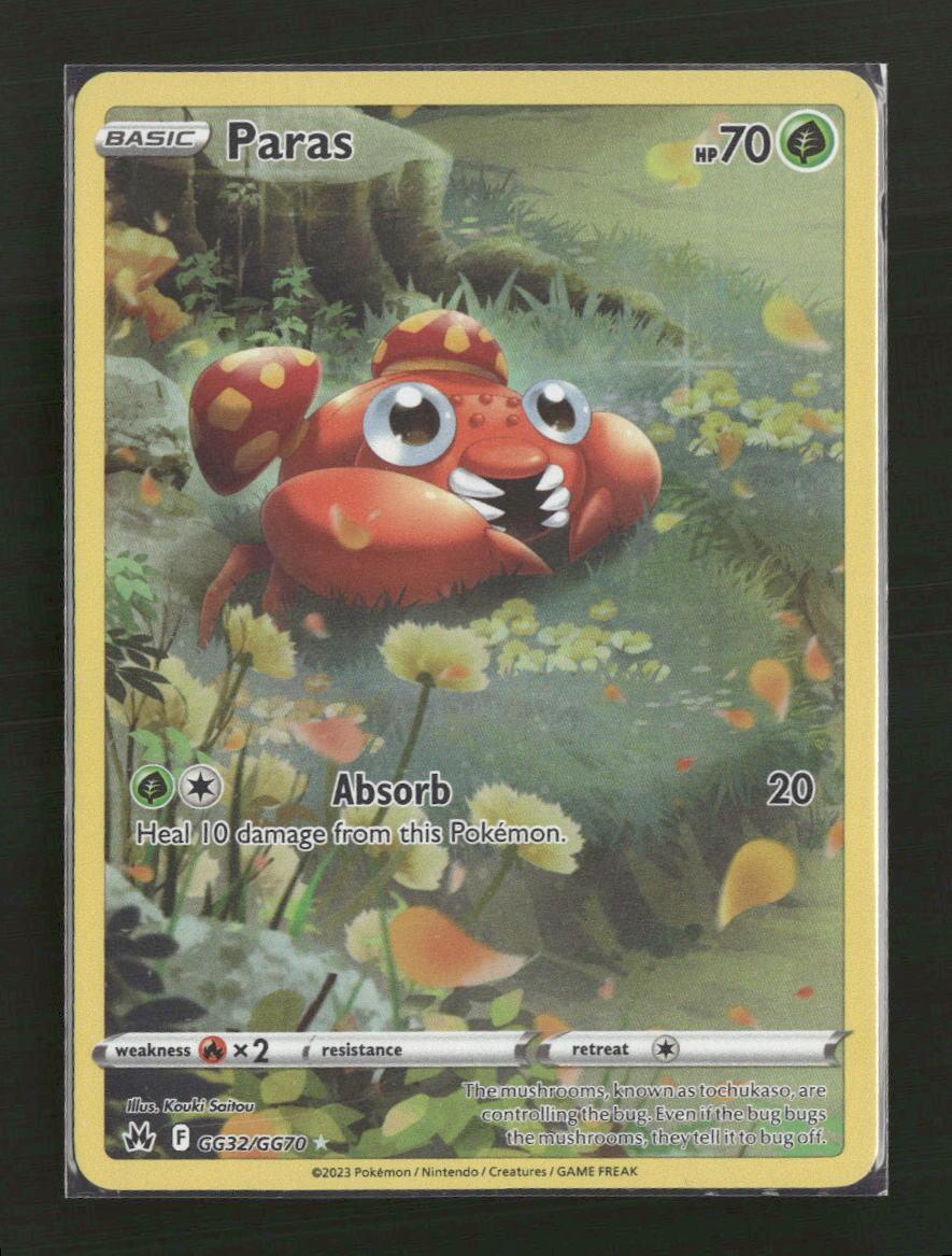 SWSH: Crown Zenith: Galarian Gallery Paras #GG32/GG70