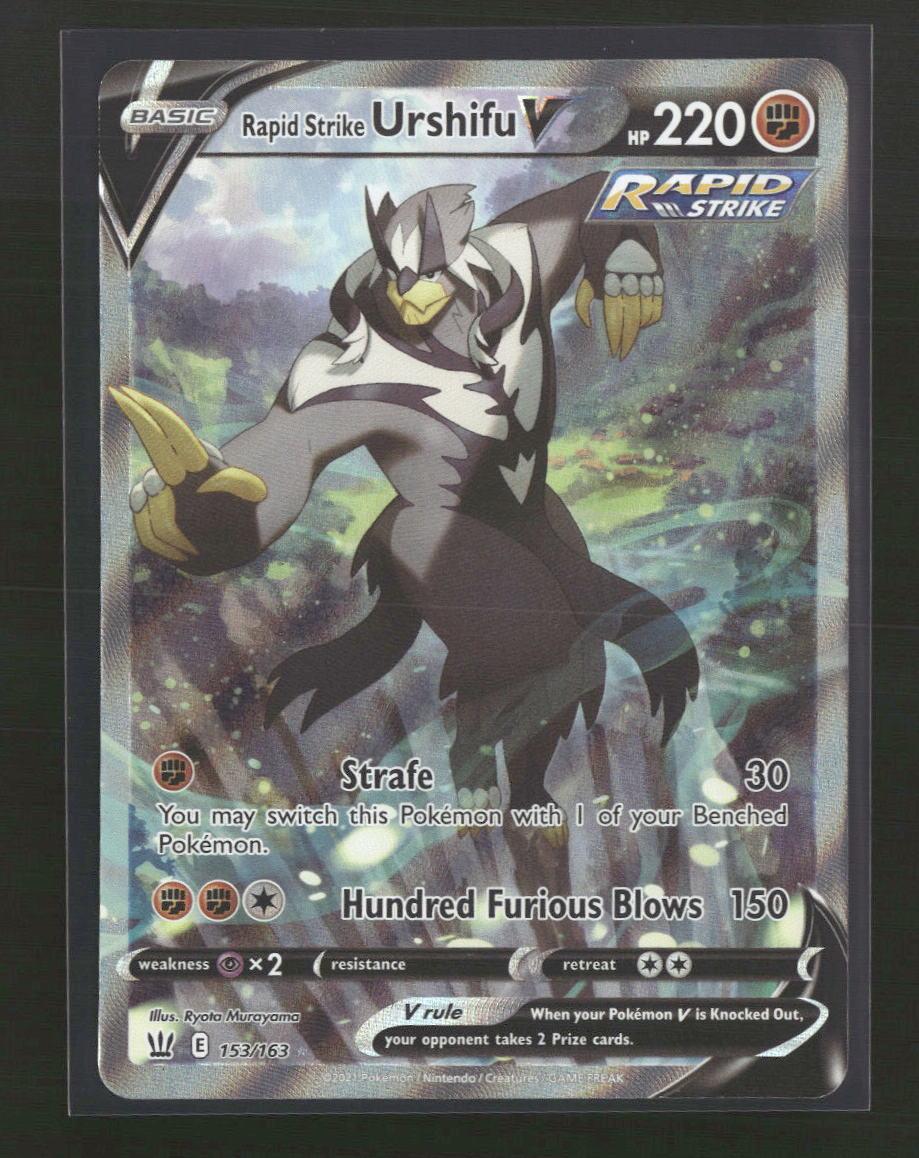 SWSH05: Battle Styles Rapid Strike Urshifu V (Alternate Full Art) #153/163