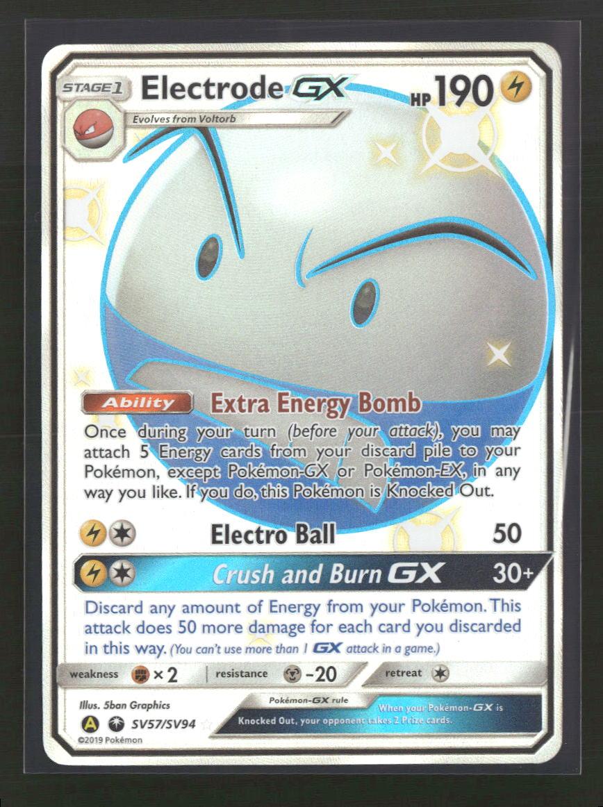 Hidden Fates: Shiny Vault Electrode GX #SV57/SV94