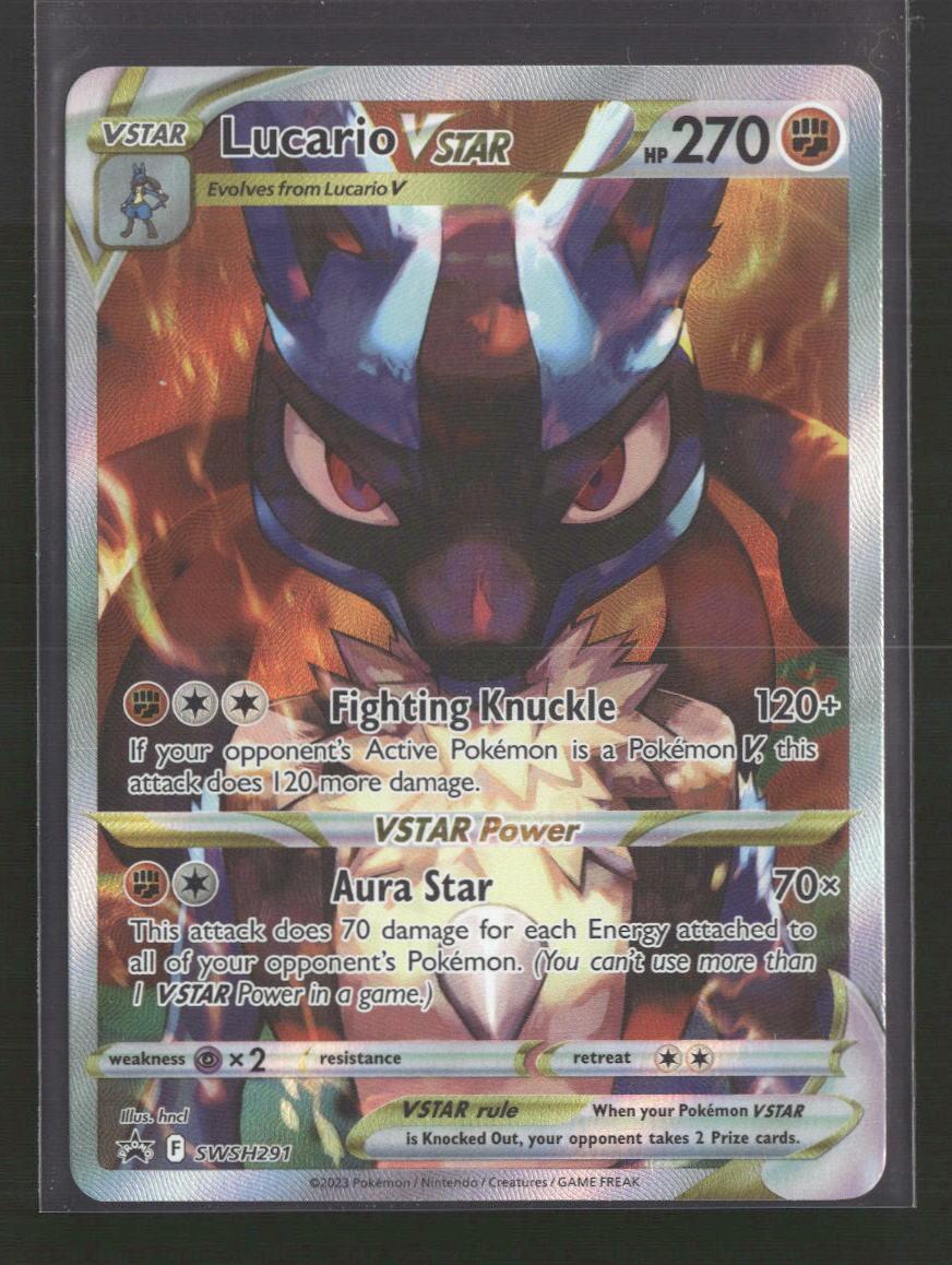 SWSH: Sword & Shield Promo Cards Lucario VSTAR #SWSH291