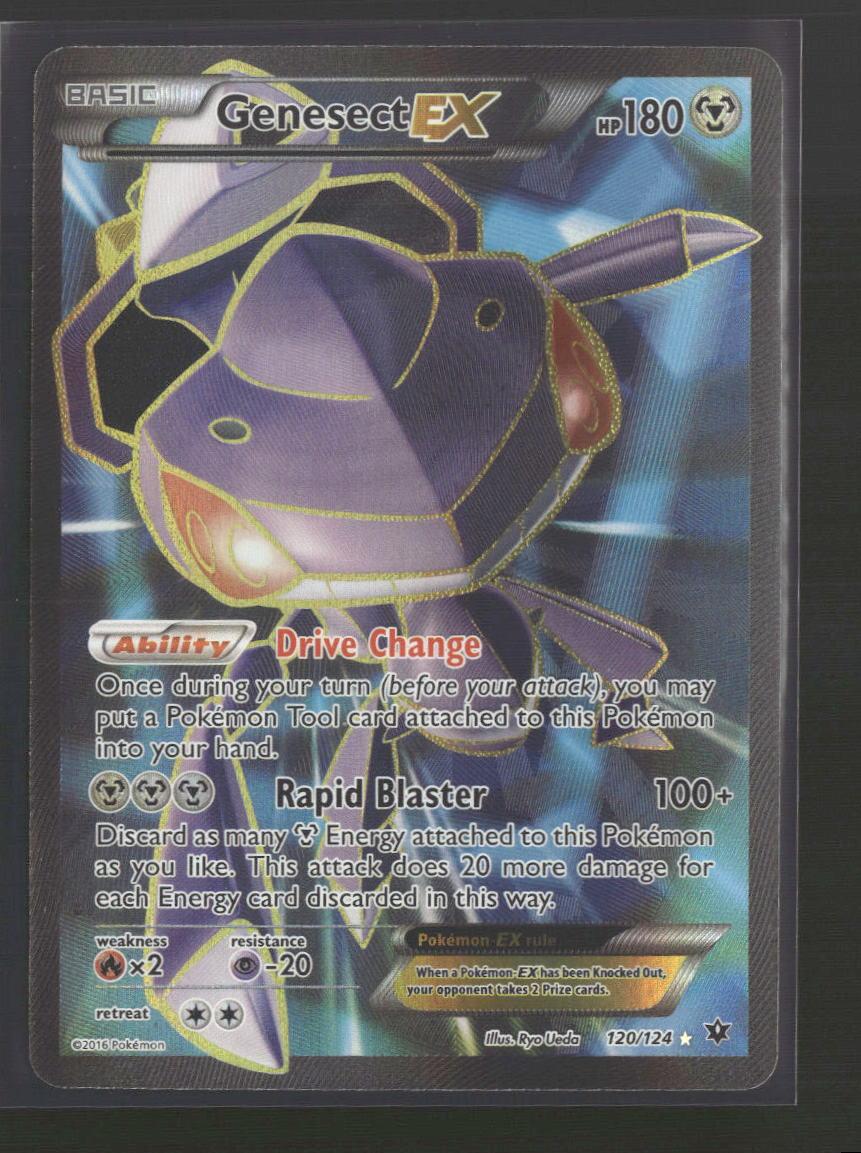 XY - Fates Collide Genesect EX (Full Art) #120/124