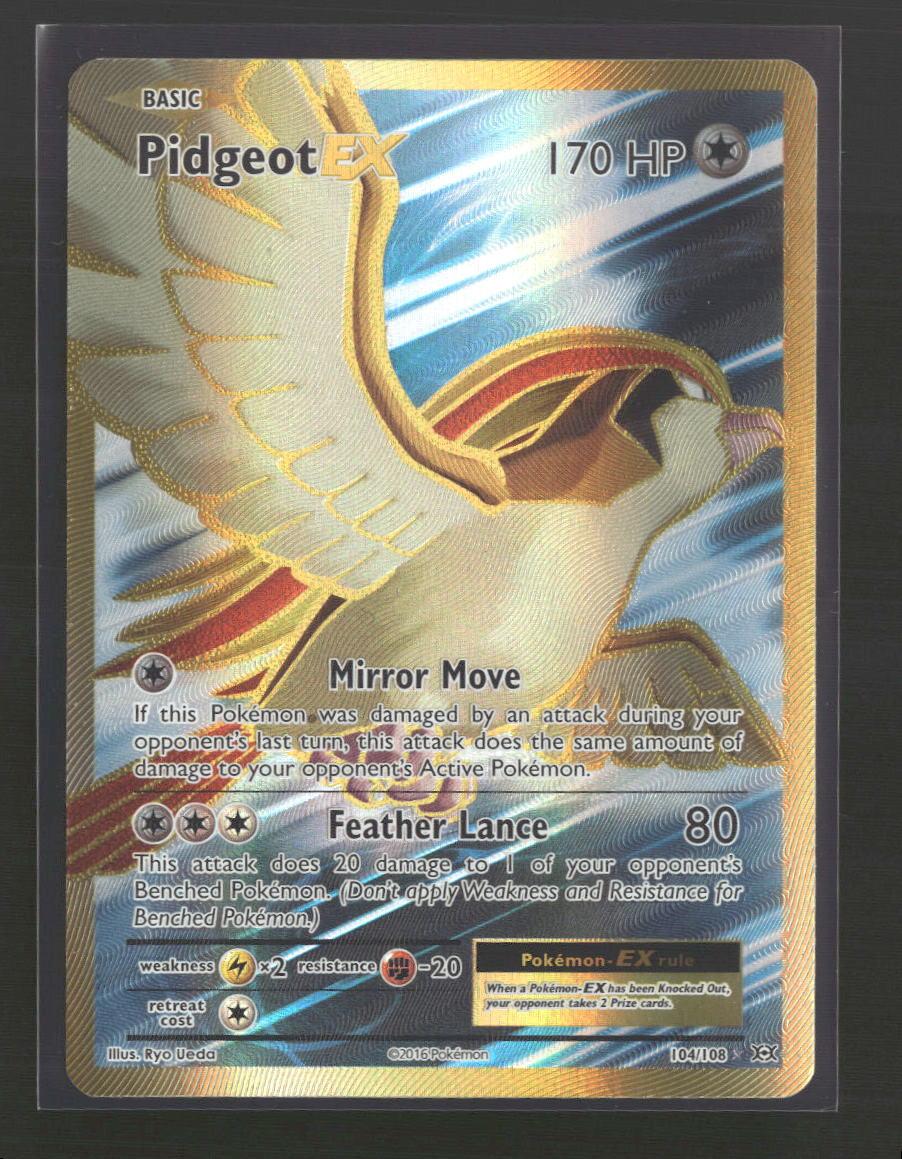XY - Evolutions Pidgeot EX (Full Art) #104/108
