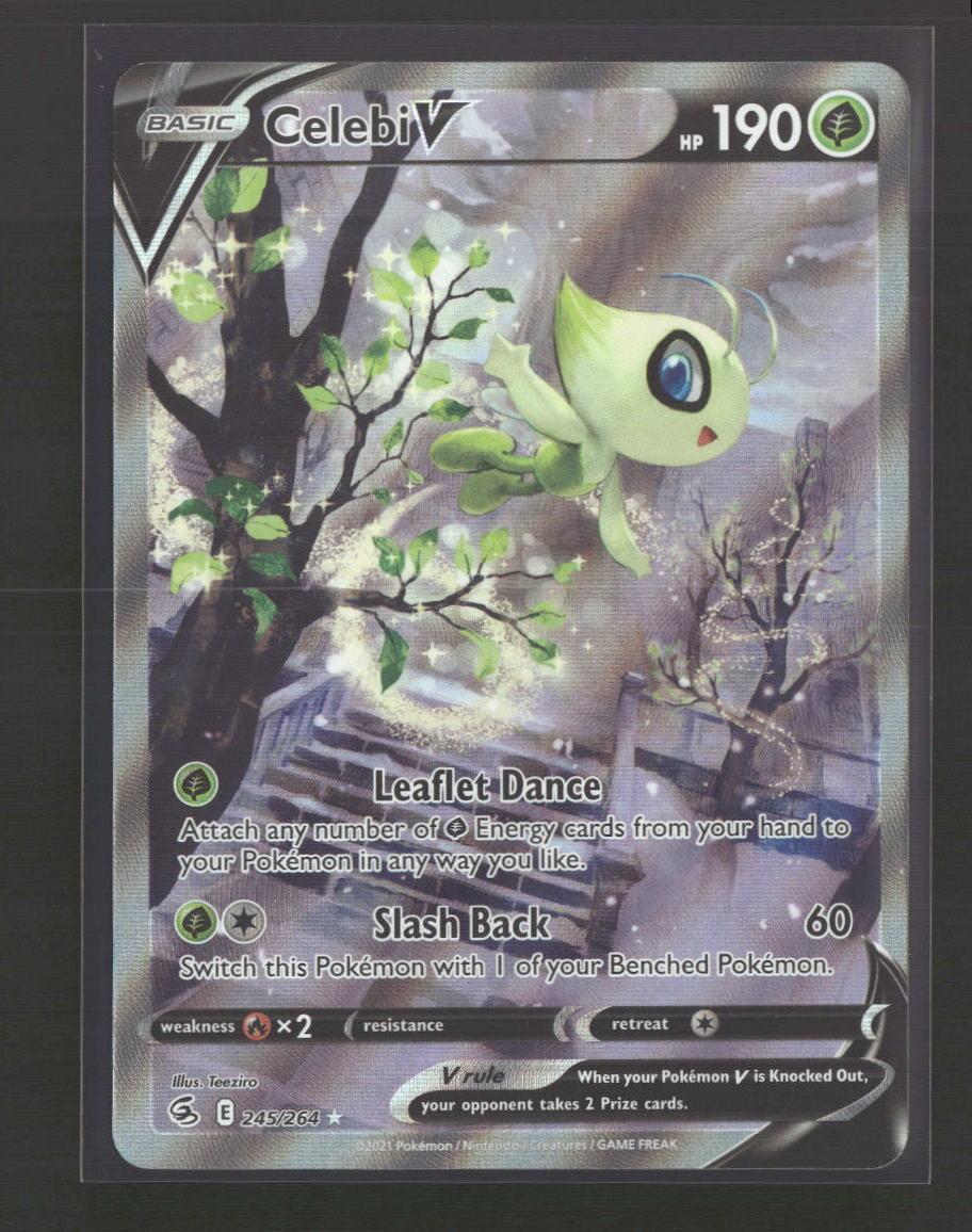 SWSH08: Fusion Strike Celebi V (Alternate Full Art) #245/264