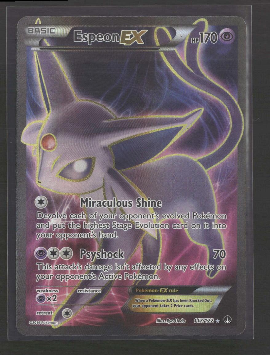 XY - BREAKpoint Espeon EX (Full Art) #117/122